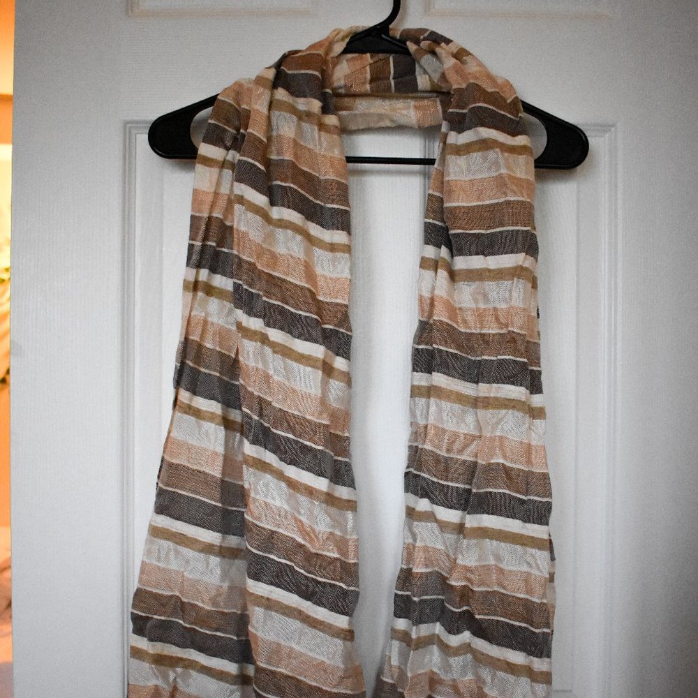Handmade Moroccan Striped Scarf